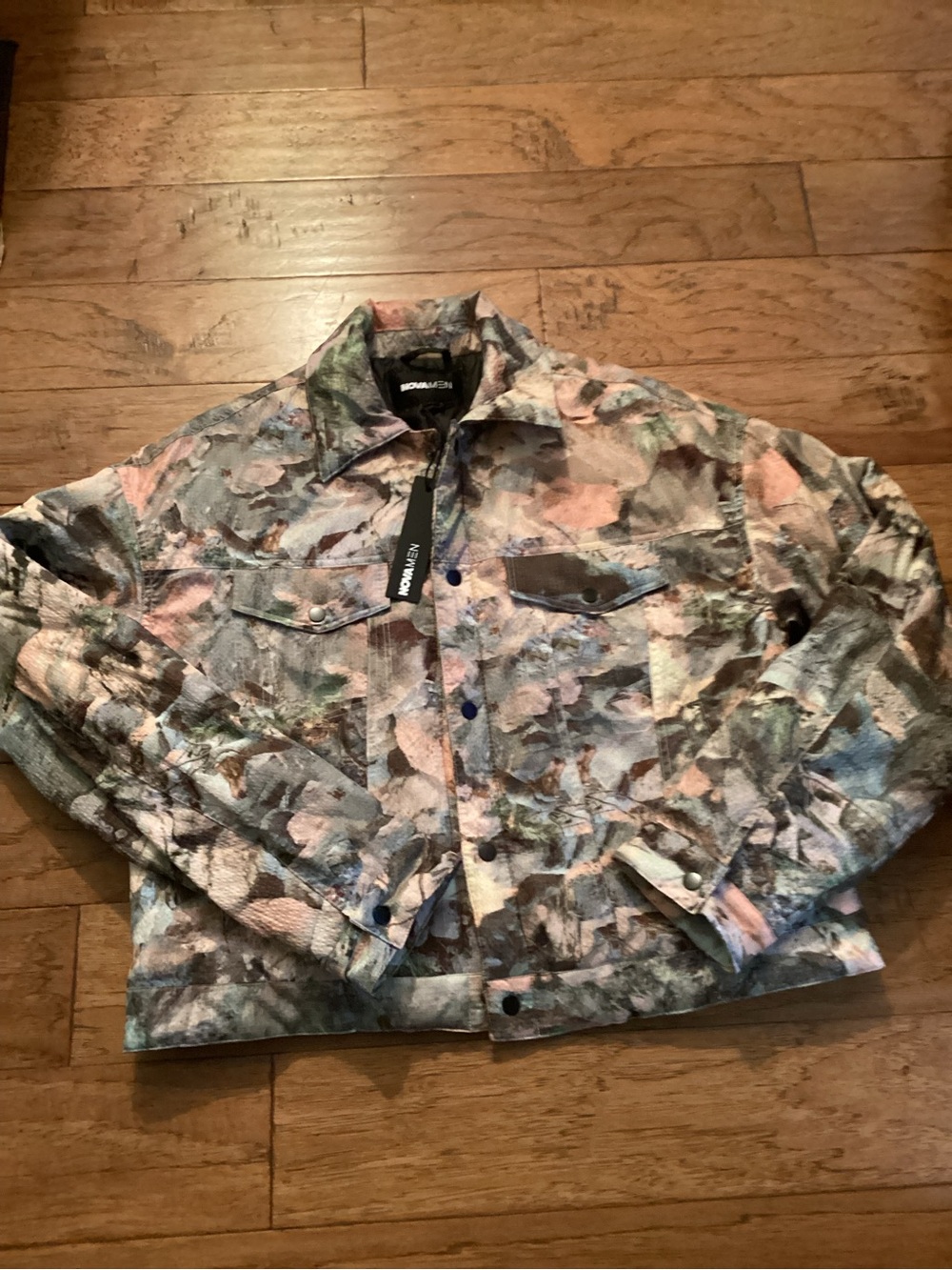 Nova Men Multicolor Printed Jacket